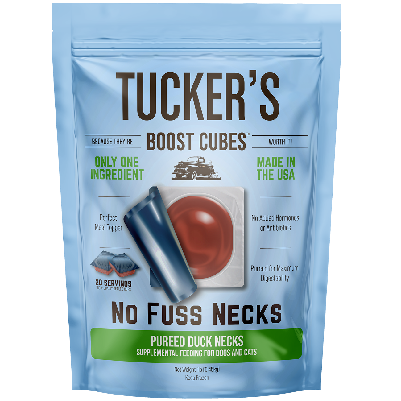 Pureed Duck Necks