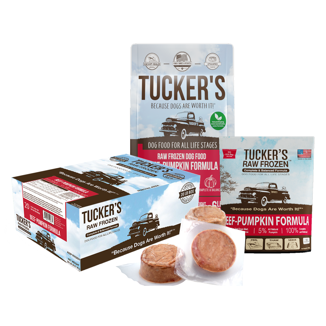 Beef-Pumpkin Raw Frozen Diet