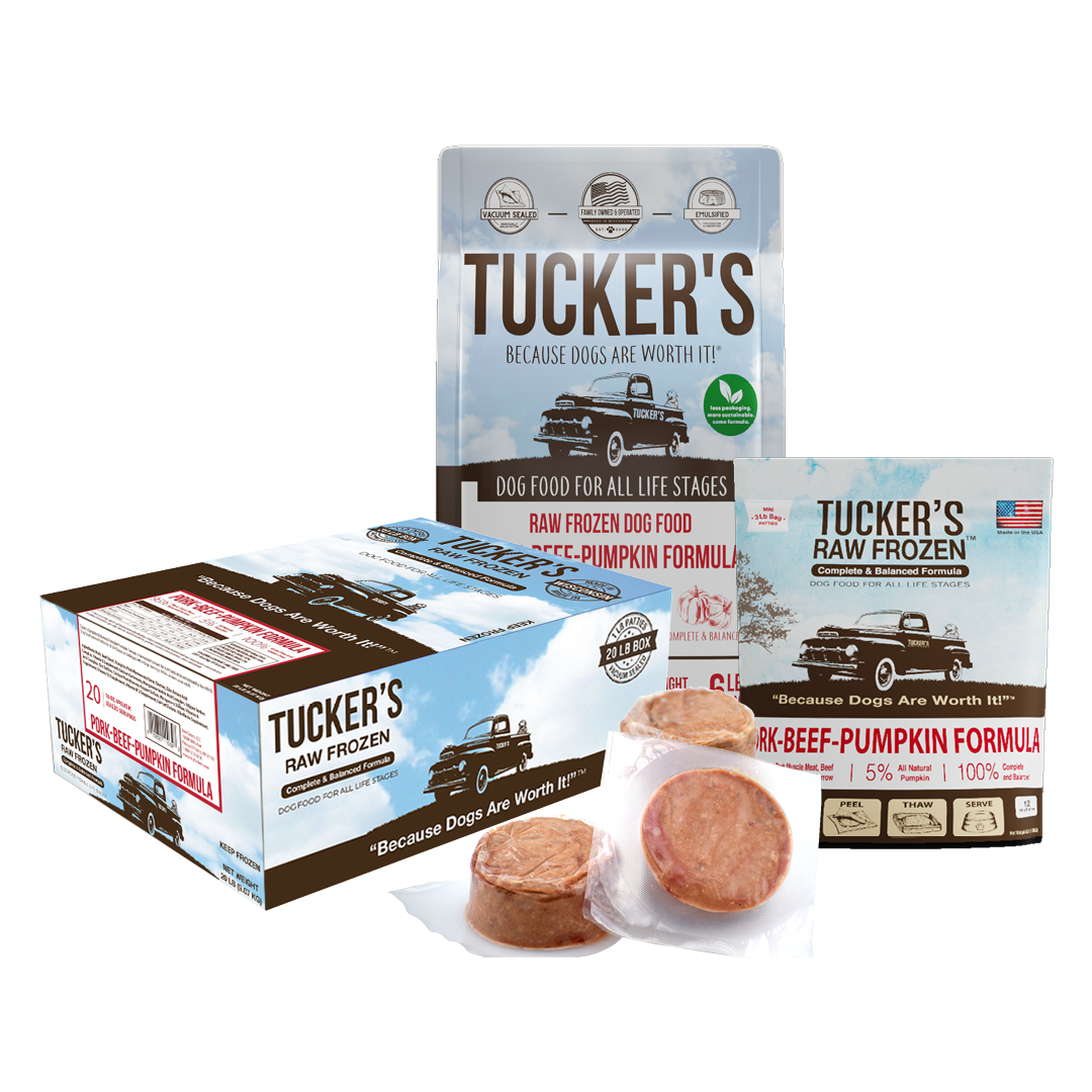 Pork-Beef-Pumpkin Raw Frozen Diet